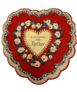 Hallmark Vintage Valentines Day Card Mother Mom Heart Fold Out Valentine... - £7.96 GBP