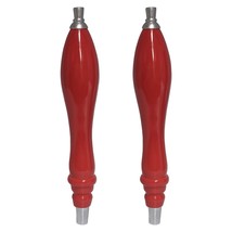 Beer Tap Handle Set Blank Red Beer Handle - 12&quot; Tall For DIY Home Brew K... - £14.89 GBP