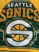 SEATTLE SONICS Mitchell &amp; Ness Colossal Jacket ~Never Worn~ M - $130.00