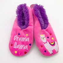 Snoozies Women&#39;s Drama LLama Non Skid Slippers Small 5/6 - £10.07 GBP