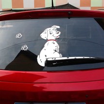 New Funny Car Stickers Rear Window Dalmatian Tails Paws  Reflective Decal Funny  - £73.60 GBP