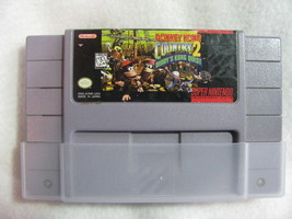 Donkey Kong Country 2 Diddy&#39;s Kong Quest SNES Nintendo Video Game Authentic - $29.00