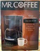 Mr. Coffee 12-Cup Programmable Coffee Maker, Black - £147.95 GBP