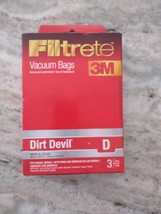 Filtrete Vacuum Bags Dirt Devil D 3 Bags - $12.75