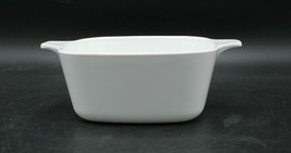 Vintage Corning P-43-B 700mL Milk Glass White Casserole Dish 5&quot;x5&quot;x2&quot; *N... - £6.23 GBP