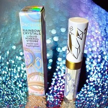 PACIFICA Rainbow Crystals Liquid Mineral Strobe in Unicorn 2g/0.07oz New In Box - £11.67 GBP