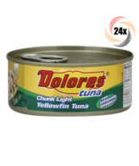 24x Cans Dolores Chunk Light Yellowfin Tuna Salad With Jalapeno Peppers ... - £104.66 GBP