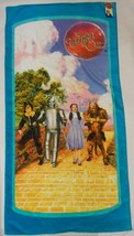 The Wizard Of Oz Beach Bath Towel Dorothy Tin Man Lion Scarecrow 30X59&quot; Nwt - £43.79 GBP