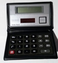 Radio Shack Dual-Powered Folding Calculator EC-211 Vintage  - £1.95 GBP