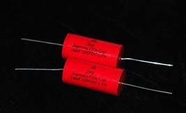 JPX Supreme Film Capacitors for Audio 10uF 250VDC 2 pcs ultra low loss   ! - $14.89
