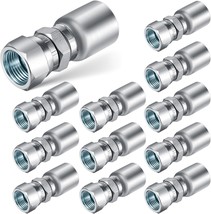 Blulu 12 Pcs 3/8 Hose X 3/8 Jic 37° Hydraulic Hose Fittings Female Hydra... - €48,11 EUR
