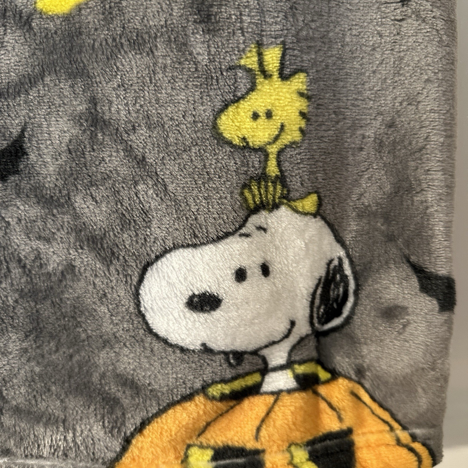 PEANUTS SNOOPY Halloween Pumpkin Soft Plush Throw Blanket 50 x 70in  Item image 6