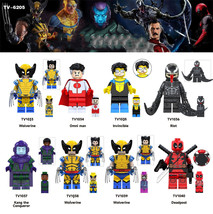 8PCS superhero series Deadpool the Conqueror bricks are suitable for Leg... - $16.99