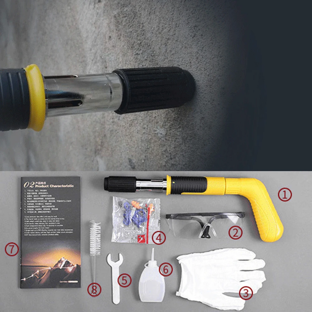 1set Low Noise Wall Rivet Tool Non Slip Wrench Ear Mini Portable Concret... - $2,827.60 MXN