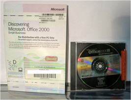 Microsoft Office 2000 Small Business Step by Step, X04-61265 & X03-68684 manual - $8.94