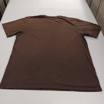Carhartt K87 DKB Original Fit Men's 2XL Tall Brown Cotton Short Sleeve T-Shirt image 2