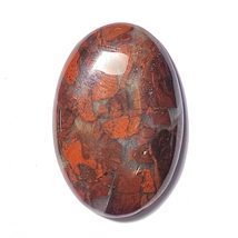 33.51 Carats TCW 100% Natural Beautiful Rainbow Jasper Oval Cabochon Gem by DVG - £17.27 GBP