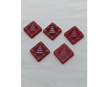 Lot Of (5) Star Wars X-Wing Miniatures Game Promo Acrylic Tractor Beam T... - $22.27