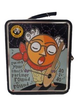 Metal Lunch Box by Einstein Bros Bagels 8.5x 6 7/8&quot; - £10.98 GBP