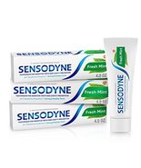 3 x Sensodyne Fresh Mint Sensitive Toothpaste Cavity Prevention, Sensiti... - £31.45 GBP