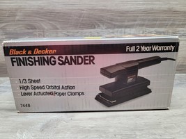 Black &amp; Decker #7448 1/3 Sheet Basic Finishing Sander (RP) - £14.52 GBP