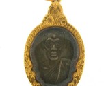 Buddhist monk luang pu thuad Unisex Pendant 22kt Yellow Gold 181322 - $1,279.00