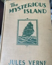 The Mystérieuse Island Par Jules Verne Grosset &amp; Dunlap Couverture Rigide 1931 ? - £16.59 GBP