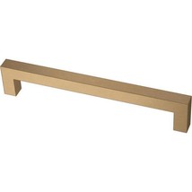 Modern Square 6-5/16 in. (160 mm) Champagne Bronze Drawer Pull P41863C-CZ-CP - $7.91