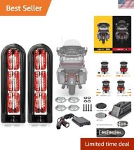 Motorcycle Rear Saddlebag Accent LED Light Insert Filler Support for Tou... - $48.22