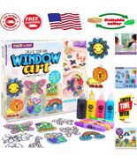 DIY Custom Window Art Kit with 12 Vibrant Suncatchers - Perfect Gift for... - $350.61 MXN