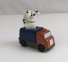 Vintage 1996 Disney 101 Dalmatians Puppy On Trash Truck McDonalds Toy - £2.90 GBP