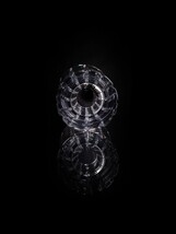 Fabergé Crystal Atelier Collection "Metropolitan" Vase - 13” H x 4.5" W x 2.5"B image 5