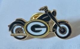 Green Bay Packers Motorcycle Lapel Pin - $19.95