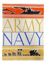 Militare Contro Blu Navy Novembre 11 1931 Ufficiale Gioco Programma - £38.67 GBP