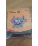 Disney Lilo &amp; Stitch Halloween Vampire Stitch Enamel Pin - £15.72 GBP