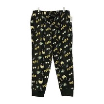 Old Navy Womens Black 2022 New Years Eve Pajama Lounge Pants Size Large New - £7.50 GBP