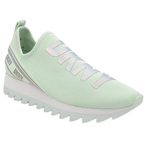 DKNY Women Slip On Platform Sneakers Abbi Slip On Size US 9 Seafoam Green - £46.72 GBP