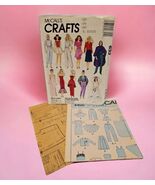 McCalls CRAFTS 632 Pattern   11.5&quot; Barbie &amp; Maxie Doll Clothes Package U... - $387.29 MXN