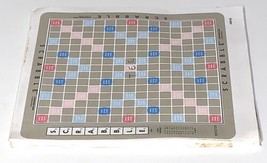 Scrabble Deluxe Edition Vtg 1989 Game Writing Pad Sheets Only - £12.25 GBP
