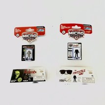 Lot of 2 World’s Smallest Micro Action Figure Horror Invisible Man and Nosferatu - $7.69