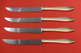 Rsvp by Towle Sterling Silver Steak Knife Set 4pc Large Texas Sized Custom - £230.65 GBP