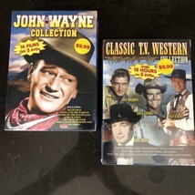 Lot Of 2 Classic TV Western Collection (DVD, 2005, 5-Disc Boxset) &amp; John... - $23.50
