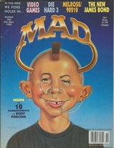 ORIGINAL Vintage Oct 1995 Mad Magazine #340 James Bond 90210 Die Hard - £15.81 GBP
