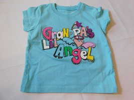 The Children&#39;s Place Baby Girl&#39;s Short Sleeve Shirt 6-9 Months Grandpa&#39;s Lil&#39; An - £10.34 GBP