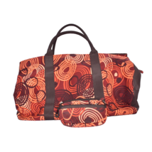 Large 3 Section Duffel Tote Travel Bag with Wristlet - $24.70