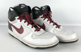 Nike Big Nike High Mens 336608-105 White Red Black - Size 12 - £69.91 GBP