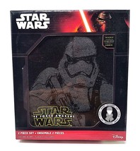 Star Wars The Force Awakens Men Disney 2 Piece Set Hat and Scarf - Black... - $194.27 MXN