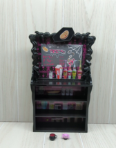 Monster High Clawdeen&#39;s COFFIN BEAN CAFE Coffee Shop Furniture Shelves accessory - £8.17 GBP
