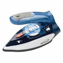Brentwood MPI-45 Travel Iron with Steam 800-Watt Dual Voltage Non-Stick, Blue - £31.04 GBP