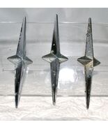 1957-1958 Pontiac Star Chief Quarter Panel Star Emblem 4720148 Set of 3 ... - €25,51 EUR